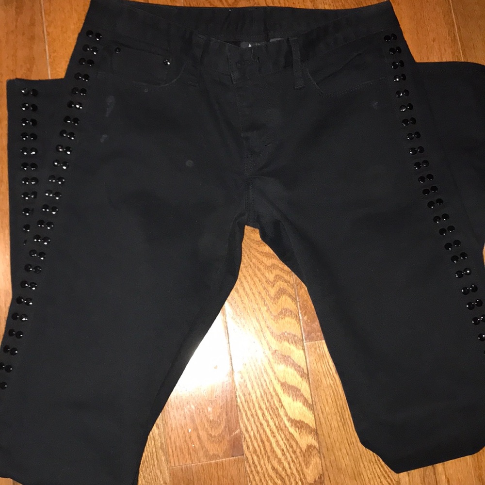Seriously LIKE NEW Black Armani Jeans w/ Tux Look